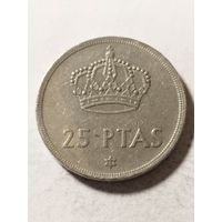 Испания 25 песет 1975(77)