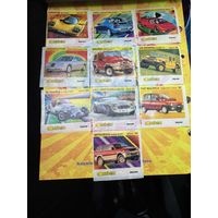 10  вкладышей  Bombibom  16я  серия