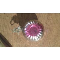 Ёлочная игрушка.Редкая.Толс.стекло