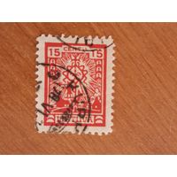 1923 Литва Мих 188 без  искусство культура (2-6)