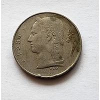 Бельгия 1 франк, 1956 Надпись на голландском - 'BELGIE'