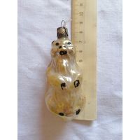 Ёлочная игрушка МЕДВЕДЬ СССР 0118