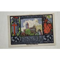 1921 год 50 пфеннигов  Германия
