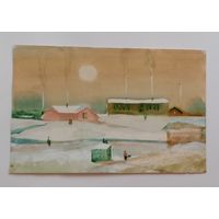 Акварель 18х28