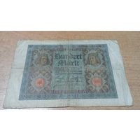 100 марок 1908 года Германия, классный номер 655006