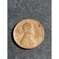 США 1 цент 1977