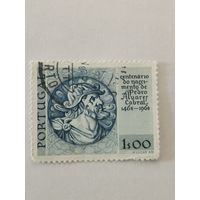 Марка из серии "500-летие со дня рождения Кабрала"