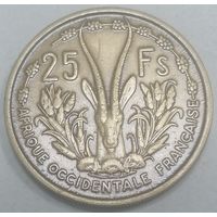 8.8 западная Африка 25 франков 1956