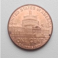 США 1 цент, 2009 "D"_ KM# 444_200 лет рождения Авраама Линкольна - Президентство в Вашингтоне