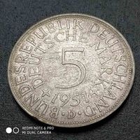 5 марок 1951 г. D