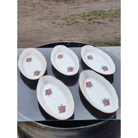 Форфоровая посуда''Селёдочница'' СССР Добрушский