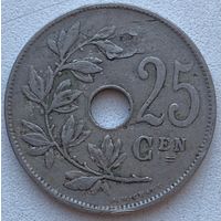 Бельгия 25 сантимов 1929 г. BELGIE