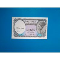 5 пиастров 2002 года. Египет. UNC. Распродажа.