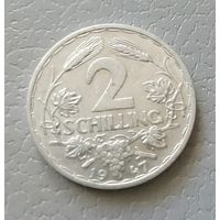 2 шиллинга 1947 г.