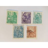 ГДР  1953-5   5м    5-ти летний план