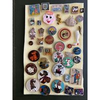 Значки детские с рубля