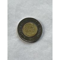Канада 2 доллара 2012