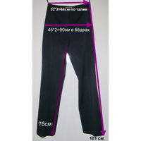 Брюки черные, б/у, р.42-44, рост 158-160см