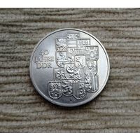 Werty71 Германия ГДР 10 марок 1989 40 лет образования ГДР