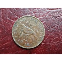 1 пенни Новая Зеландия 1947 г.