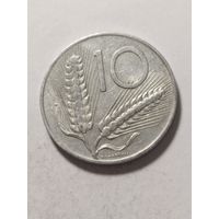 Италия 10 лир 1956