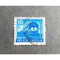 Марка Индия 1966 год Стандарт