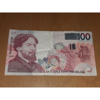 Бельгия 100 франков 1995 - 2001. Джеймс Энсор