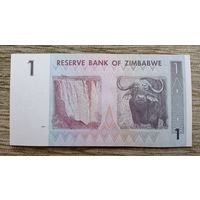 Werty71 Зимбабве 1 Доллар 2007 UNC банкнота