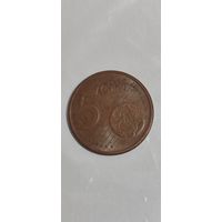 Франция 5 евроцентов 2012