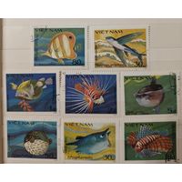 РАСПРОДАЖА КОЛЛЕКЦИИ. Вьетнам. марки "рыбы"