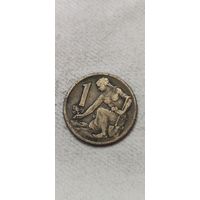 Чехословакия 1 крона 1963