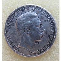 Все лоты с рубля.3 марки 1908 г.А,Германия