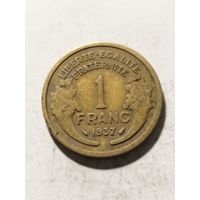 Франция 1 франк 1937