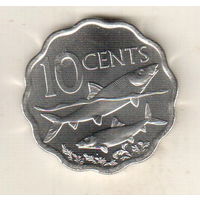 Багамские острова 10 цент 2007