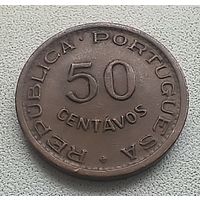 Ангола 50 сентаво, 1961  6-11-19