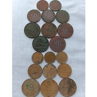 Набор монет ранних советов