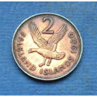 Фолклендские острова (Фолкленды) 2 пенса 1980