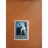 1919 Латвия Мих 38 зуб Лин 11 1/2 чистая клей MNH** (2-8)