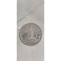 Багамы 25 цент 2005
