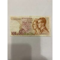 Бельгия 50 франков образца 1964 года -2301