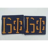 Погончики 1960-70 годов матросов Балт.флота ВМФ СССР на рабочее платье