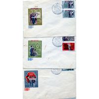 КОНВЕРТ  МАРКИРОВАННЫЙ,1972  50 лет пинер. ороганизации 3 шт по 1,50 шт