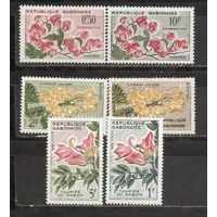 ФФ1 Габон 1961 Цветы