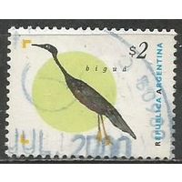 Аргентина. Птицы. Бигуанский баклан. 1995г. Mi#2267.