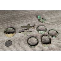 Кольца старинные сборный лот