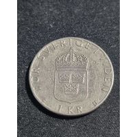 Швеция 1 крона 1980