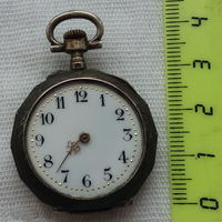 Редкие ЧАСЫ СЕРЕБРО старинные КАРМАННЫЕ царские красивые РАБОЧИЙ механизм 5