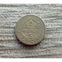 Werty71 Ливан 5 пиастров 1968 пиастр
