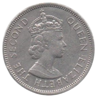 Коронная Колония Гонконг. 50 центов 1968.