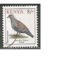 Кения. Птицы. Крапчатый голубь. 1993г. Mi#579.